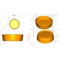 Bamboo Fiber Tableware Mold