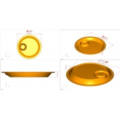  Melamine Bowl Mold